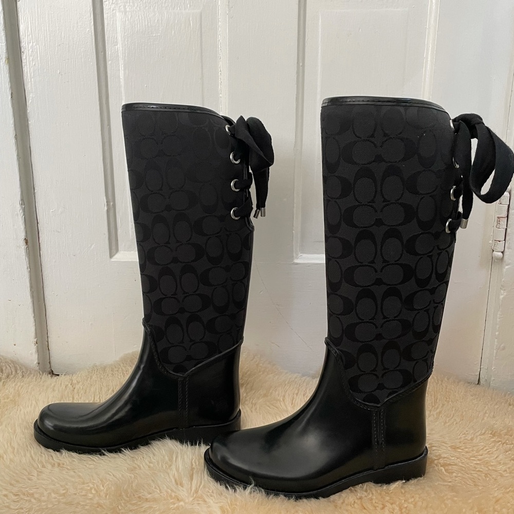 Coach Tristee Rain Boots